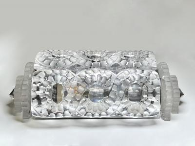 Lalique Crystal Seville Sconce by Lalique France 2000s