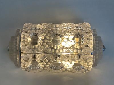 Lalique Crystal Seville Sconce by Lalique France 2000s