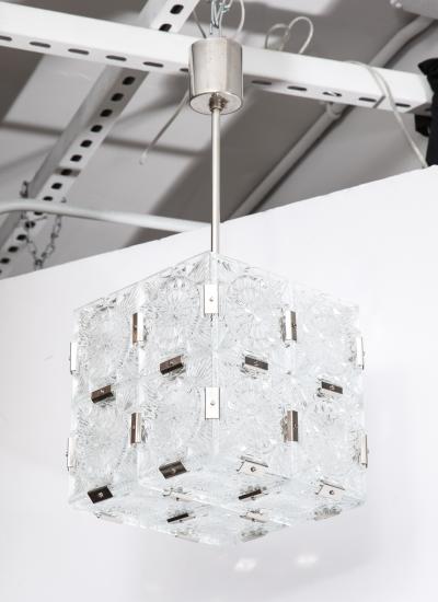 Lalique Czech Art Deco Cystal Pendant