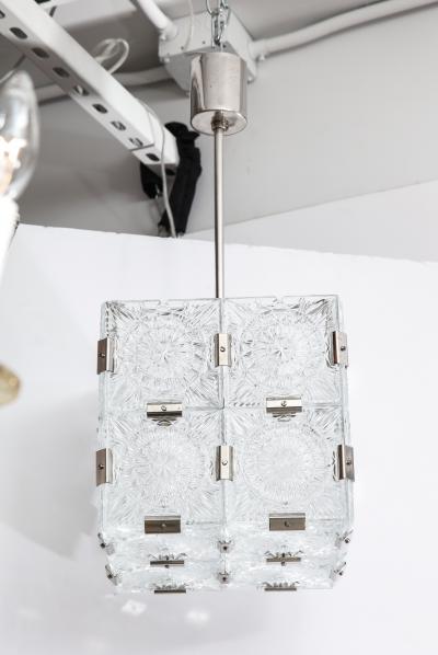 Lalique Czech Art Deco Cystal Pendant