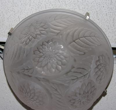 Lalique LALIQUE Dahlias Ceiling Fixture