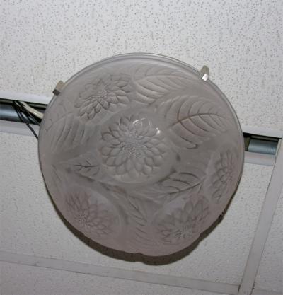Lalique LALIQUE Dahlias Ceiling Fixture