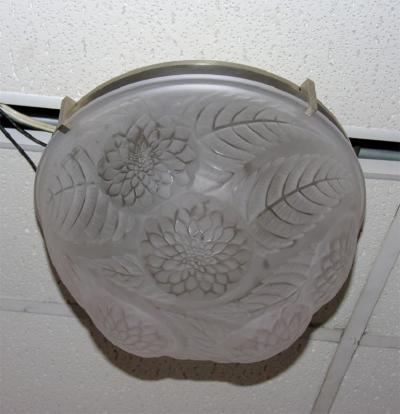 Lalique LALIQUE Dahlias Ceiling Fixture