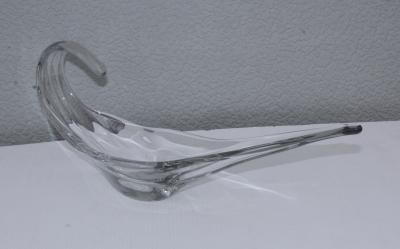 Lalique Lalique France Sculptural Crystal Bowl