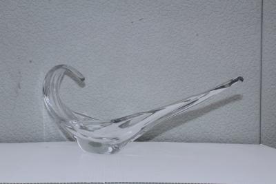 Lalique Lalique France Sculptural Crystal Bowl