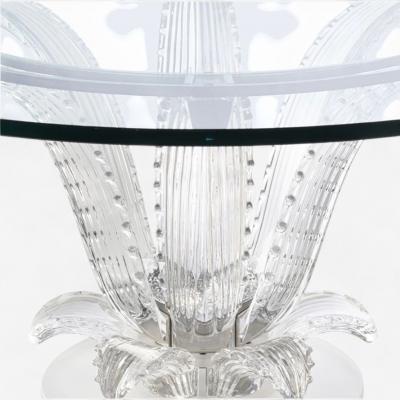 Lalique Modern Cactus Center Table Clear Crystal 72 Glass France 1984