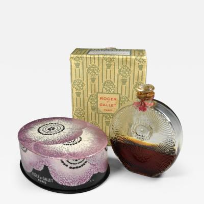 Lalique Perfume Pavits DArgent Roger et Gallet Boxed