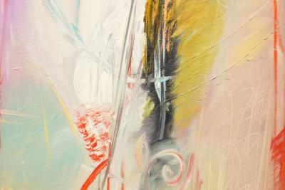 Lamar Briggs Lamar Briggs Bellagio No 6 Large Abstract Expressionist Color Field Acrylic