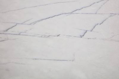 Lance Thompson Made to Order Coffee Table Metal White Base Marble Top