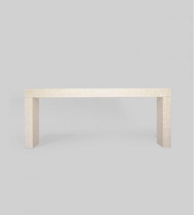 Lance Thompson The Altar Table Piasentina Stone Console Made to Order