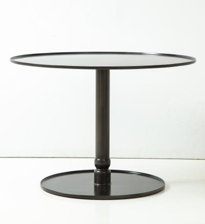 Lance Thompson The Pedestal Table Hand Blackened Patina Cast Base Forged Edges