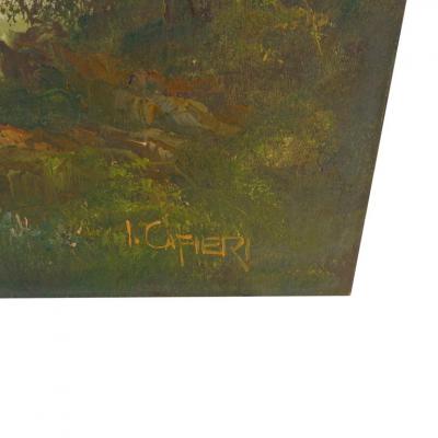 Landscape Painting by Irene Cafieri