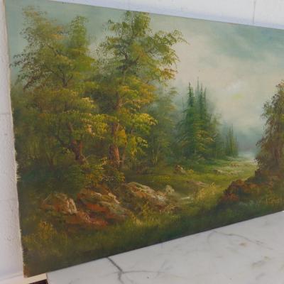 Landscape Painting by Irene Cafieri