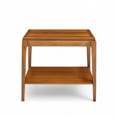 Lane Rhythm Lane Rhythm Mid Century Square Walnut Side End Table
