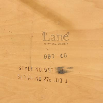 Lane Rhythm Lane Rhythm Mid Century Square Walnut Side End Table