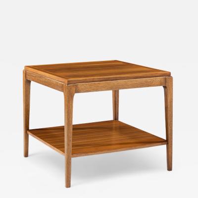 Lane Rhythm Lane Rhythm Mid Century Square Walnut Side End Table