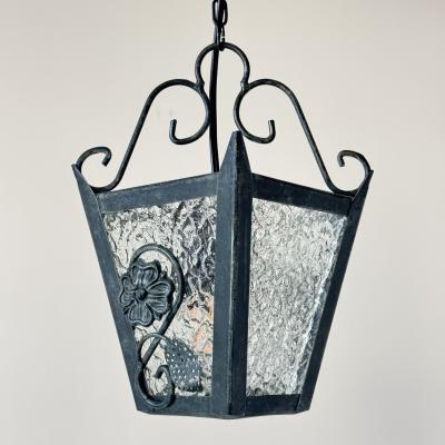 Lantern ceiling light Sweden circa 1940