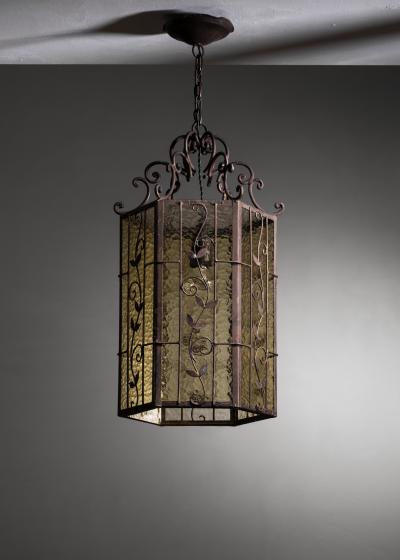 Lantern pendant lamp