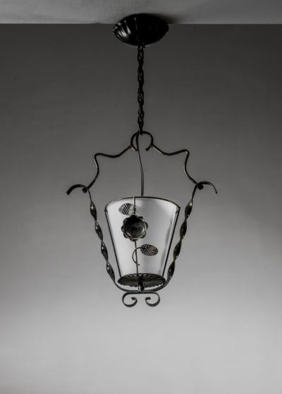 Lantern pendant lamp