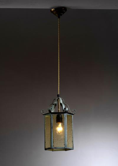 Lantern pendant lamp