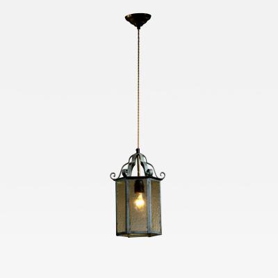 Lantern pendant lamp