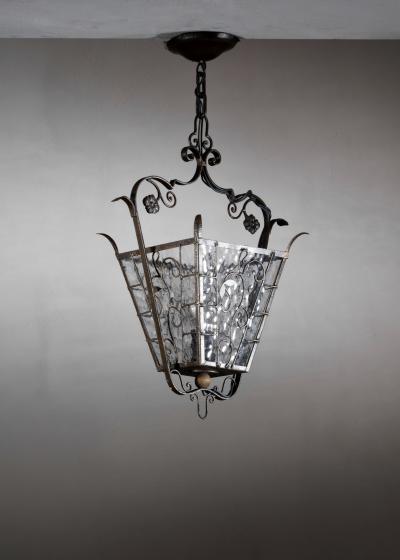 Lantern pendant lamp