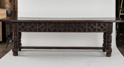 Large 17th Century Spanish Walnut Table