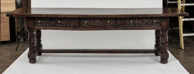 Large 17th Century Spanish Walnut Table