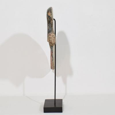 Large 18th Century Italian Carved Wooden Wing of a Baroque Angel