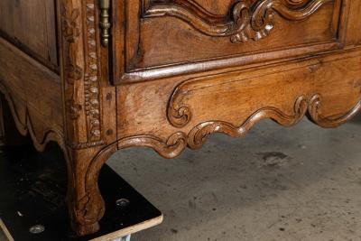 Large 18thC French Carved Walnut Armoire