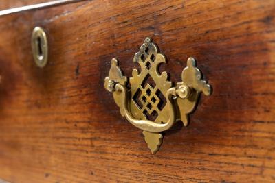 Large 18thC Welsh Oak Vernacular Dresser Base