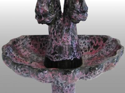 Large 1950s Vallauris enlightening fountain