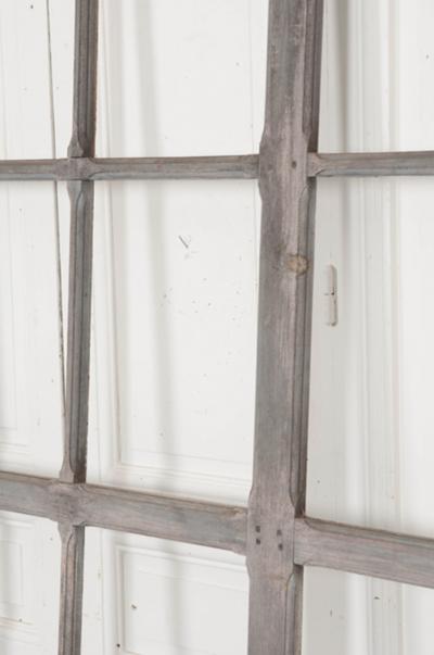 Large 19th Century English Painted Window