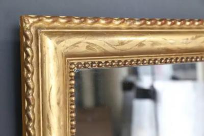 Large 19th Century Gilt Rectangular Mirror