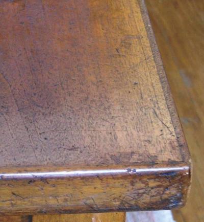 Large 19th Century Italian Walnut Farm Table