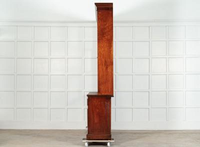 Large 19thC English Mahogany Glazed Bookcase