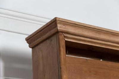 Large 19thC English Pine Breakfront Bookcase