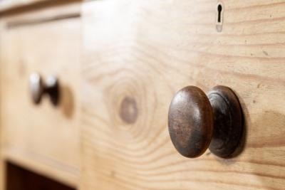 Large 19thC English Pine Dresser