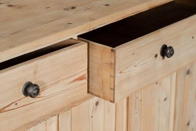 Large 19thC English Pine Dresser