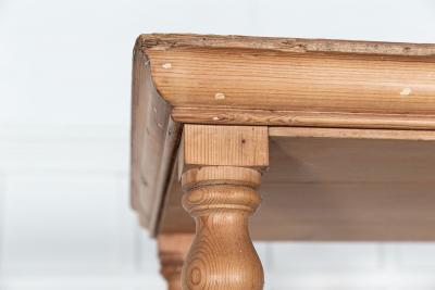 Large 19thC English Pine Pantry Etagere Shelves on Castors