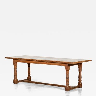 Large 19thC English Pine Refectory Table