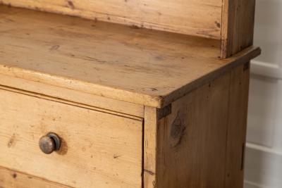 Large 19thC English Vernacular Pine Dresser
