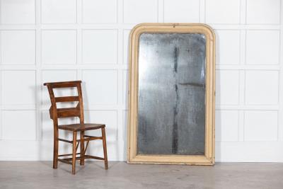 Large 19thC French Foxed Mirror