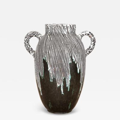 Large 20th Century French Art Deco Vase by Compagnie des Artistes Bordelais