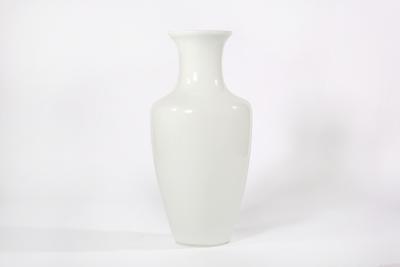 Large 20th Century Glass Floor Vase Umbrella Stand