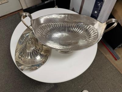 Large 3 2lb Sterling Silver Soup Tureen Urn