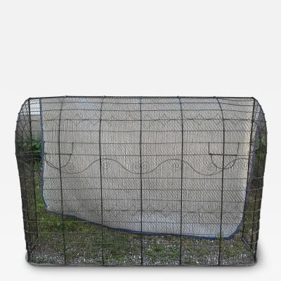 Large American Wire Fireplace Screen