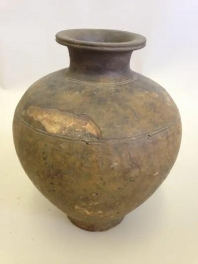 Large Ancient Khmer Urn or Vase