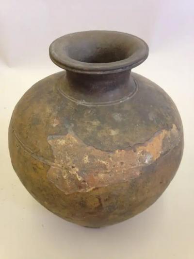 Large Ancient Khmer Urn or Vase