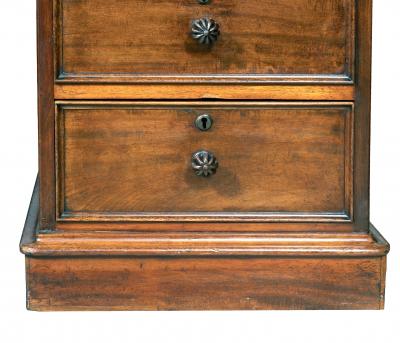 Large And Impressive George IV Mahogany Partners Desk Stamped T Wilson London